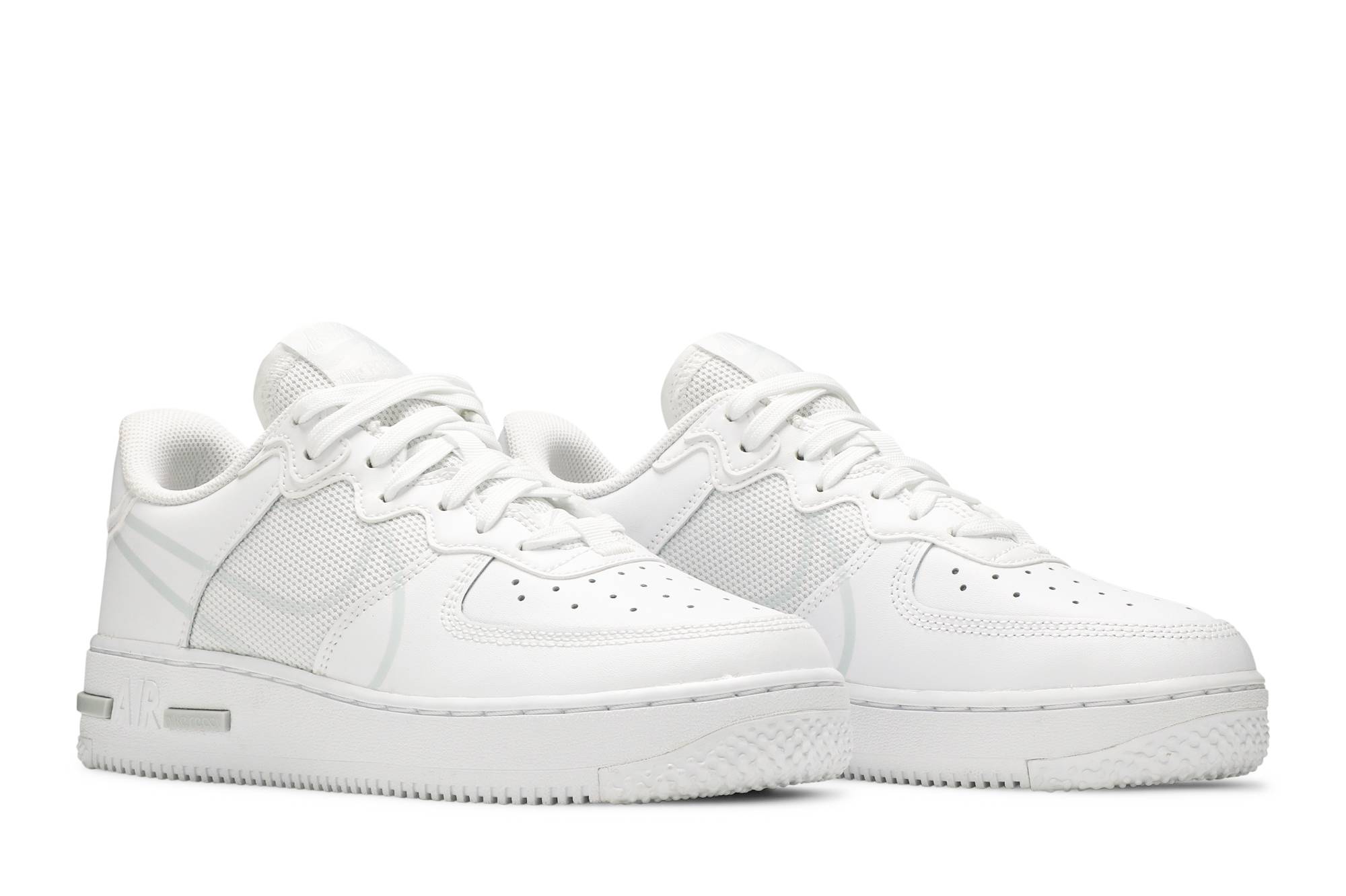 (Youth) Nike Air Force 1 React SU 'White' 圖 8