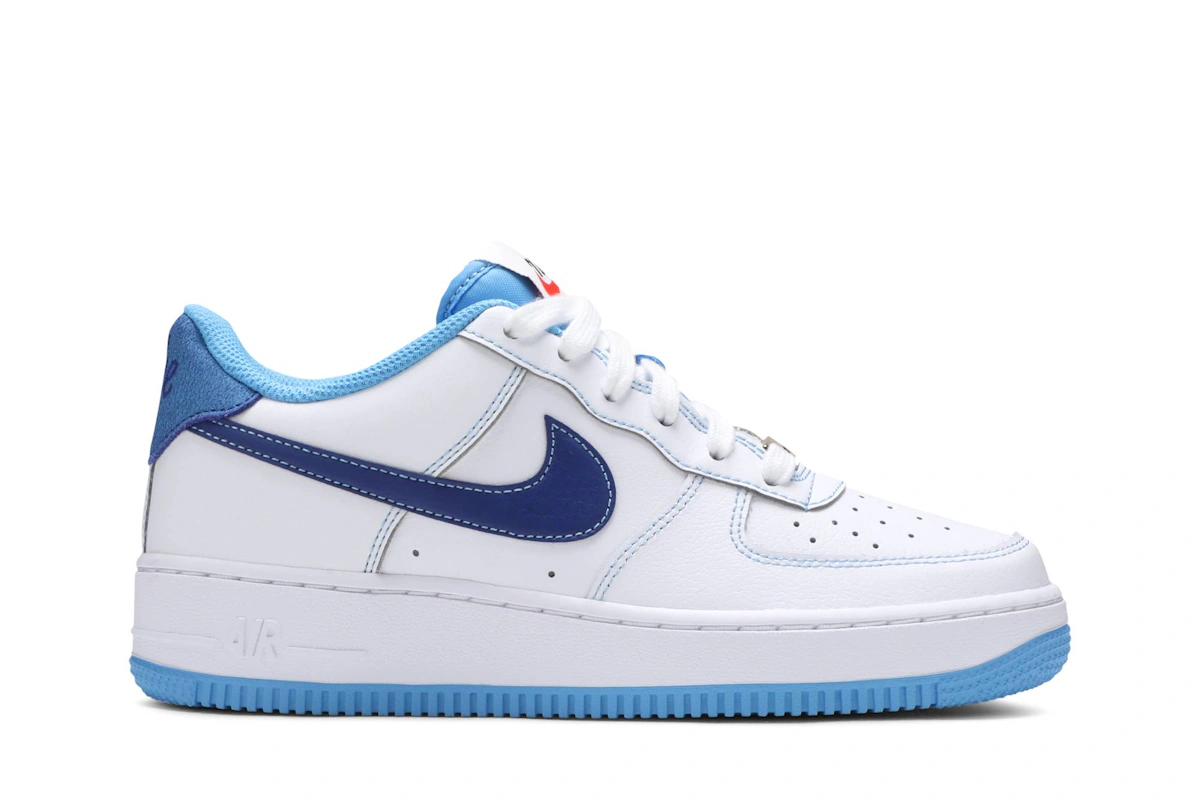 (Youth) Nike Air Force 1 S50 'White University Blue' DB1560-100