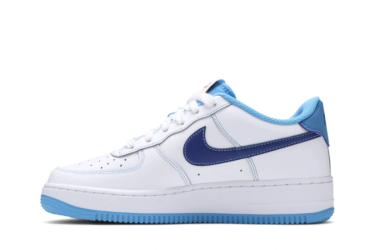 (Youth) Nike Air Force 1 S50 'White University Blue' DB1560-100