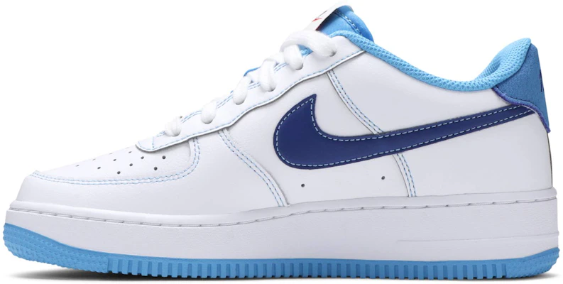 (JR) Nike Air Force 1 S50 'Blanco Azul Universitario' DB1560-100 Lookbook (JR) Nike Air Force 1 S50 'Blanco Azul Universitario' DB1560-100