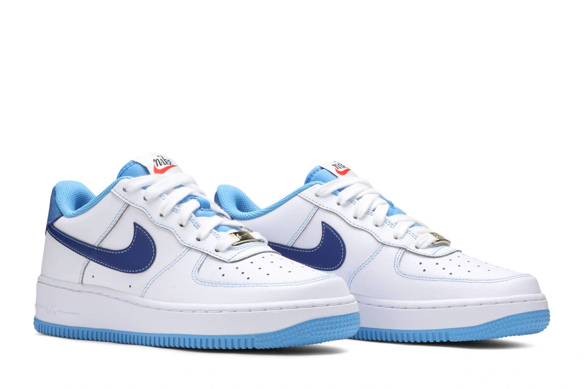 (Youth) Nike Air Force 1 S50 'White University Blue' DB1560-100