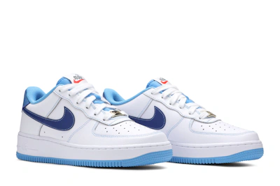 (Youth) Nike Air Force 1 S50 'White University Blue' DB1560-100
