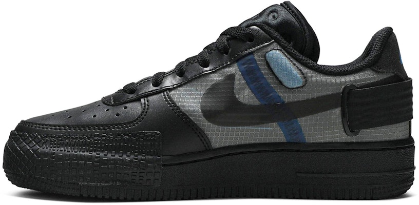 (JR) Nike Air Force 1 Type 'Hitam Biru Foto' BQ4793-002 Lookbook (JR) Nike Air Force 1 Type 'Hitam Biru Foto' BQ4793-002
