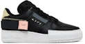 Buy Nike Air Force 1 Low Type 復古休閒 低筒 板鞋 GS 黑綠