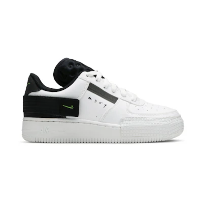 (Youth) Nike Air Force 1 Type 'White Black Volt'