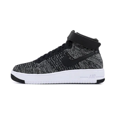 (Youth) Nike Air Force 1 Ultra Flyknit Mid 'Black White'