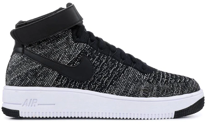 (JR) Nike Air Force 1 Ultra Flyknit Mid ''Nero Bianco'' 862824-001 Order (JR) Nike Air Force 1 Ultra Flyknit Mid ''Nero Bianco'' 862824-001