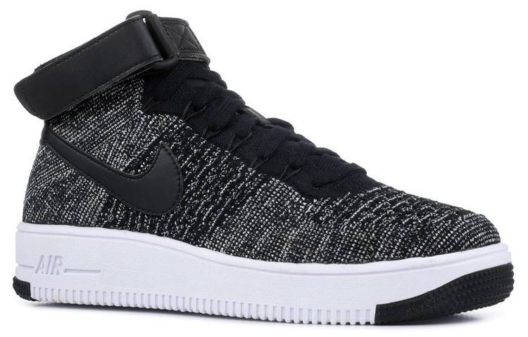 Lookbook (JR) Nike Air Force 1 Ultra Flyknit Mid ''Nero Bianco'' 862824-001