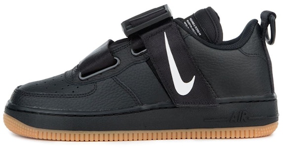 (JR) Nike Air Force 1 Utility 'Hitam Putih Gum' AJ6601-003 Buy (JR) Nike Air Force 1 Utility 'Hitam Putih Gum' AJ6601-003