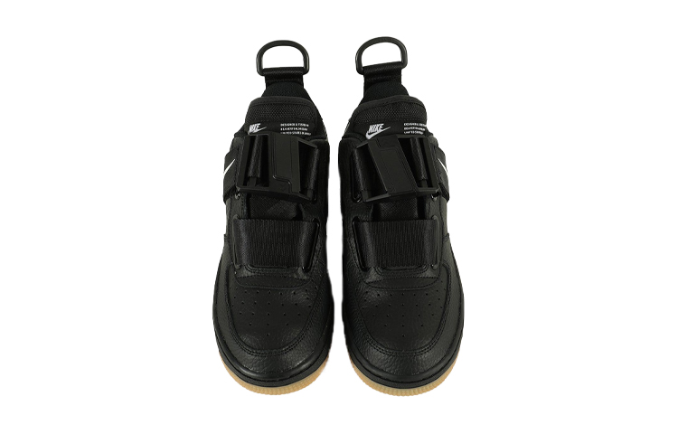 Lookbook (JR) Nike Air Force 1 Utility 'Hitam Putih Gum' AJ6601-003