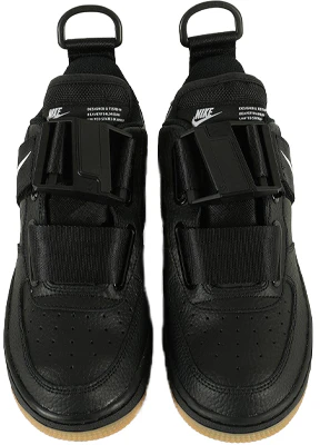 (JR) ナイキ エアフォース1 ユーティリティ 黒白ガム AJ6601-003 Lookbook (JR) ナイキ エアフォース1 ユーティリティ 黒白ガム AJ6601-003