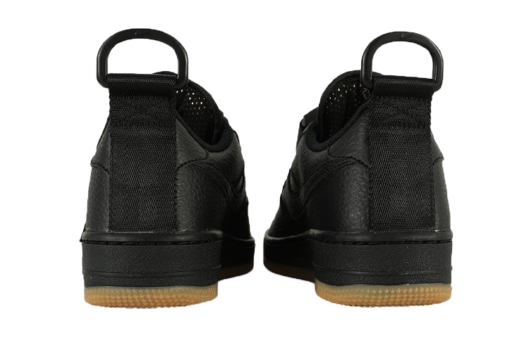 Shop (JR) Nike Air Force 1 Utility 'Hitam Putih Gum' AJ6601-003