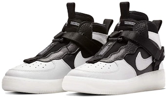 Nike Air Force 1 Mid Utility 奧利奧 復古 中幫 板鞋 GS 黑白 Lookbook Nike Air Force 1 Mid Utility 奧利奧 復古 中幫 板鞋 GS 黑白