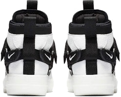 Nike Air Force 1 Mid Utility 奧利奧 復古 中幫 板鞋 GS 黑白 Shop Nike Air Force 1 Mid Utility 奧利奧 復古 中幫 板鞋 GS 黑白