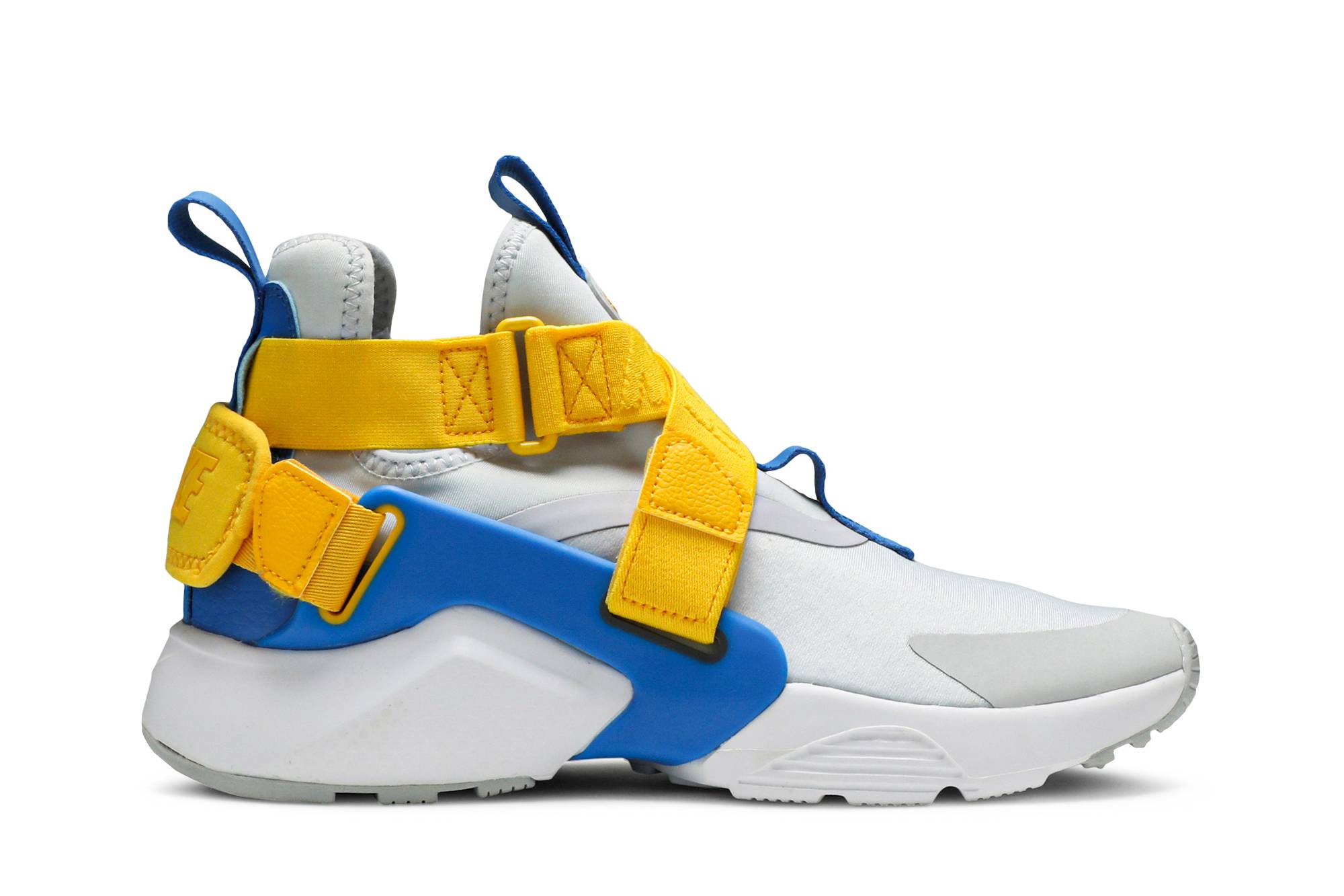 (Youth) Nike Air Huarache City Low 'Platinum Blue Amarillo' AJ6662-006
