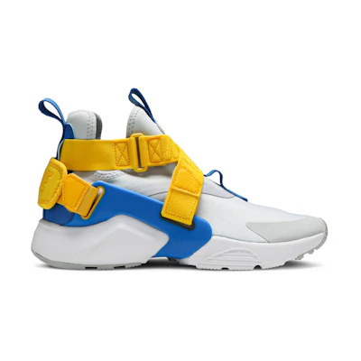 (Youth) Nike Air Huarache City Low 'Platinum Blue Amarillo'