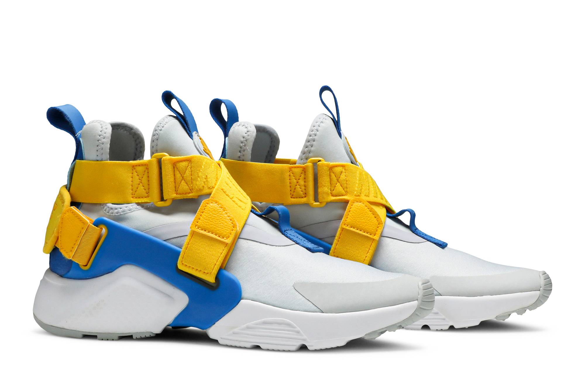 Cheap (JR) Nike Air Huarache City Low 'Azul Platino Amarillo' AJ6662-006