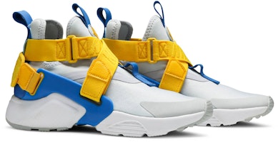 (JR) Nike Air Huarache City Low 'Biru Platinum Amarillo' AJ6662-006 Cheap (JR) Nike Air Huarache City Low 'Biru Platinum Amarillo' AJ6662-006