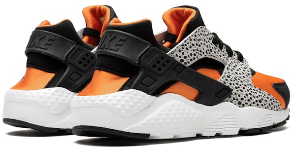 耐吉 Air Huarache Run Safari (GS) 橙黑白 Lookbook 耐吉 Air Huarache Run Safari (GS) 橙黑白