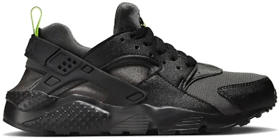 (Youth) Nike Air Huarache Run Iron Grey Volt DZ5632-001 (Youth) Nike Air Huarache Run Iron Grey Volt DZ5632-001