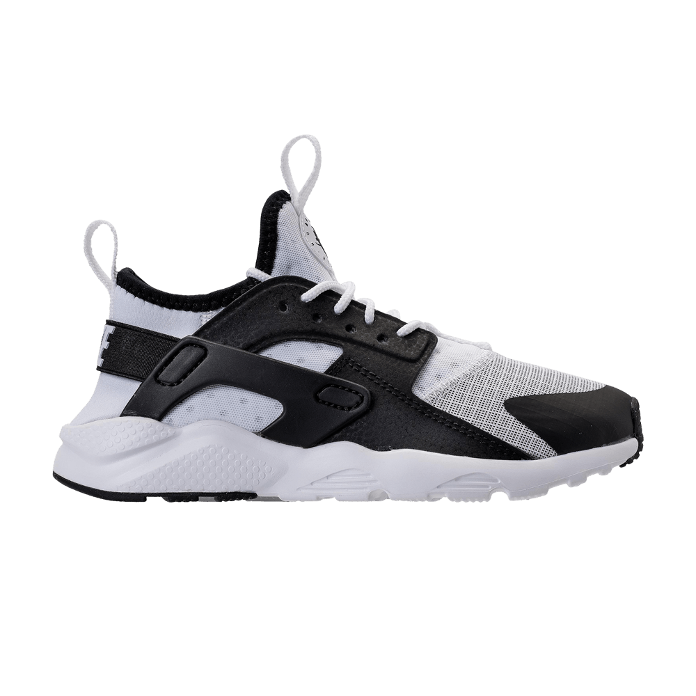 (Youth) Nike Air Huarache Run Ultra 'White Black' 859593-101