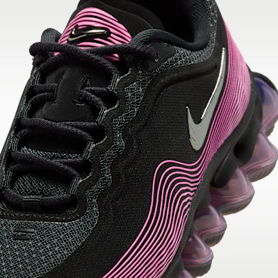 (Youth) Nike Air Liquid Max Black/Playful Pink/Pink Rise/Metallic Silver HF6334-002 Sizing (Youth) Nike Air Liquid Max Black/Playful Pink/Pink Rise/Metallic Silver HF6334-002
