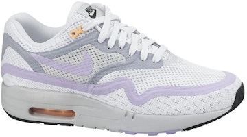 (Youth) Nike Air Max 1 'Breathe White Wolf Grey' 644443-103 (Youth) Nike Air Max 1 'Breathe White Wolf Grey' 644443-103
