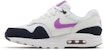 (JR) Nike Air Max 1 'Fuchsia Dream' - Kasut Wanita Warna Ungu Mimpian. FQ8360-100