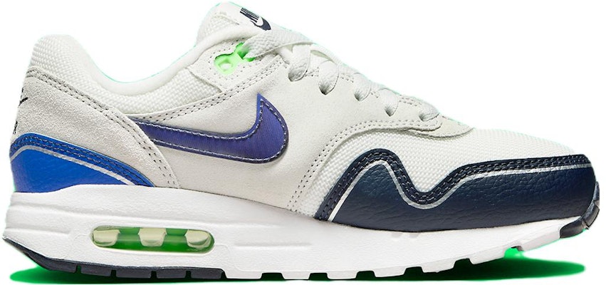 (Youth) Nike Air Max 1 'Obsidian Royal Outlines' HF7814-100 Order (Youth) Nike Air Max 1 'Obsidian Royal Outlines' HF7814-100