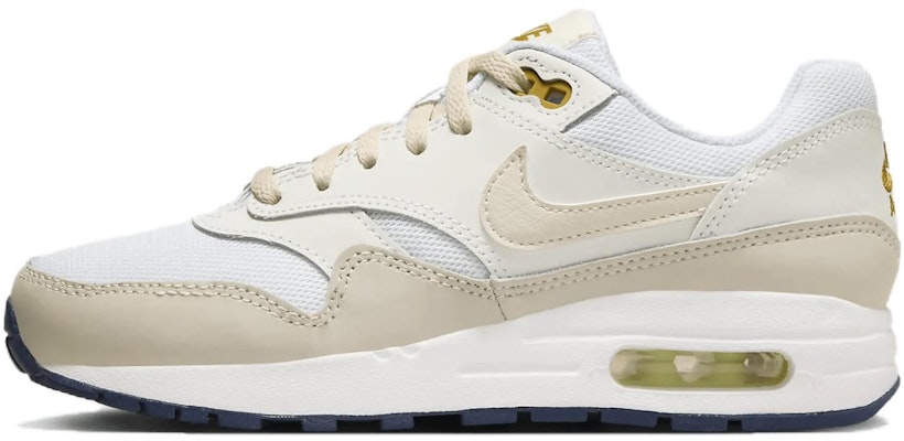 (Youth) Nike Air Max 1 'White Bronzine' DZ3307-103 Buy (Youth) Nike Air Max 1 'White Bronzine' DZ3307-103