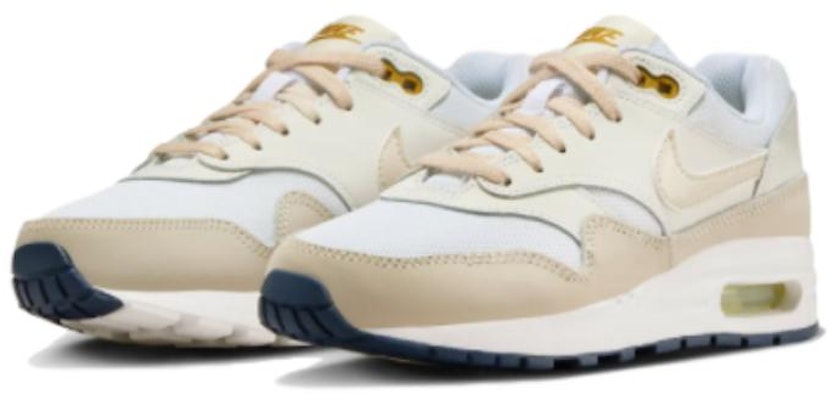 (Youth) Nike Air Max 1 'White Bronzine' DZ3307-103 Lookbook (Youth) Nike Air Max 1 'White Bronzine' DZ3307-103