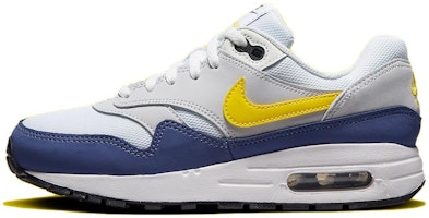 (Youth) Nike Air Max 1 'White Yellow Blue' DZ3307-107 (Youth) Nike Air Max 1 'White Yellow Blue' DZ3307-107