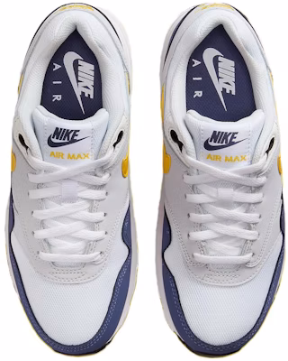 (Youth) Nike Air Max 1 'White Yellow Blue' DZ3307-107 Shop (Youth) Nike Air Max 1 'White Yellow Blue' DZ3307-107