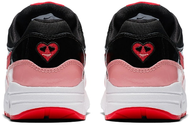 (JR) Nike Air Max 1 QS 'Hitam Speed Red' AO1026-001 Shop (JR) Nike Air Max 1 QS 'Hitam Speed Red' AO1026-001