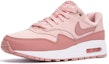 Order (JR) Nike Air Max 1 SE 'Storm Pink' Wanita AQ3188-600