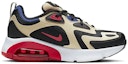 Order (JR) Nike Air Max 200 'Team Gold' Emas Pasukan AT5627-700