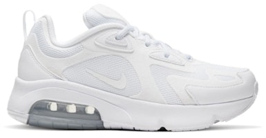 (Youth) Nike Air Max 200 'Triple White' AT5627-102 (Youth) Nike Air Max 200 'Triple White' AT5627-102