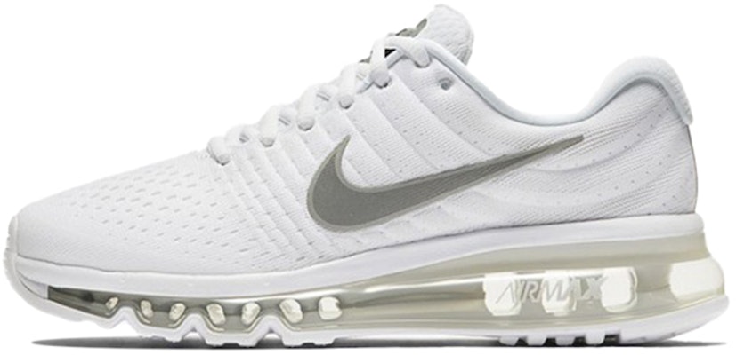 (Youth) Nike Air Max 2017 'White Metallic Silver' 851622-100 Buy (Youth) Nike Air Max 2017 'White Metallic Silver' 851622-100