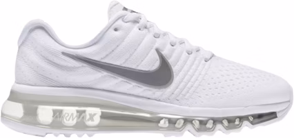 (Youth) Nike Air Max 2017 'White Metallic Silver' 851622-100 (Youth) Nike Air Max 2017 'White Metallic Silver' 851622-100