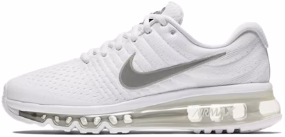 (Youth) Nike Air Max 2017 'White Metallic Silver' 851622-100 (Youth) Nike Air Max 2017 'White Metallic Silver' 851622-100