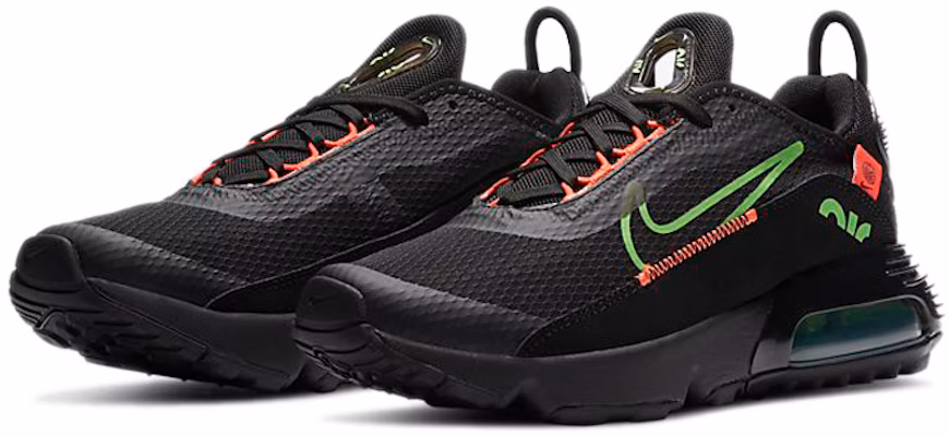 (Youth) Nike Air Max 2090 'Black Green Strike Crimson' DB2618-001 Lookbook (Youth) Nike Air Max 2090 'Black Green Strike Crimson' DB2618-001