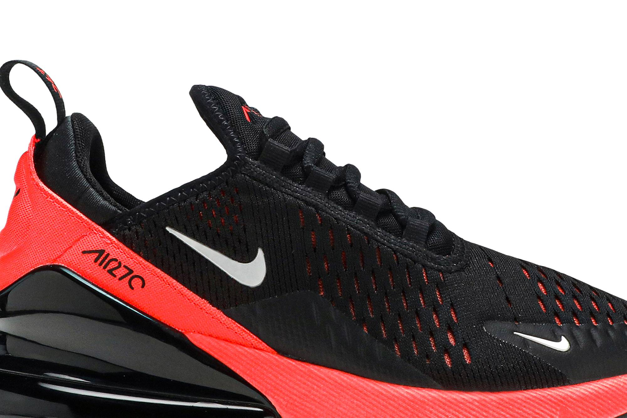 (Youth) Nike Air Max 270 'Black Bright Crimson' 圖 2