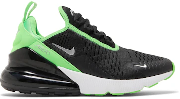 (Youth) Nike Air Max 270 'Black Green Strike' 943345-021 (Youth) Nike Air Max 270 'Black Green Strike' 943345-021