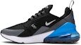 Lookbook (JR) Nike Air Max 270 'Hitam Biru Foto Terang' DC9199-002