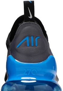 (JR) Nike Air Max 270 'Hitam Biru Foto Terang' DC9199-002 Sizing (JR) Nike Air Max 270 'Hitam Biru Foto Terang' DC9199-002