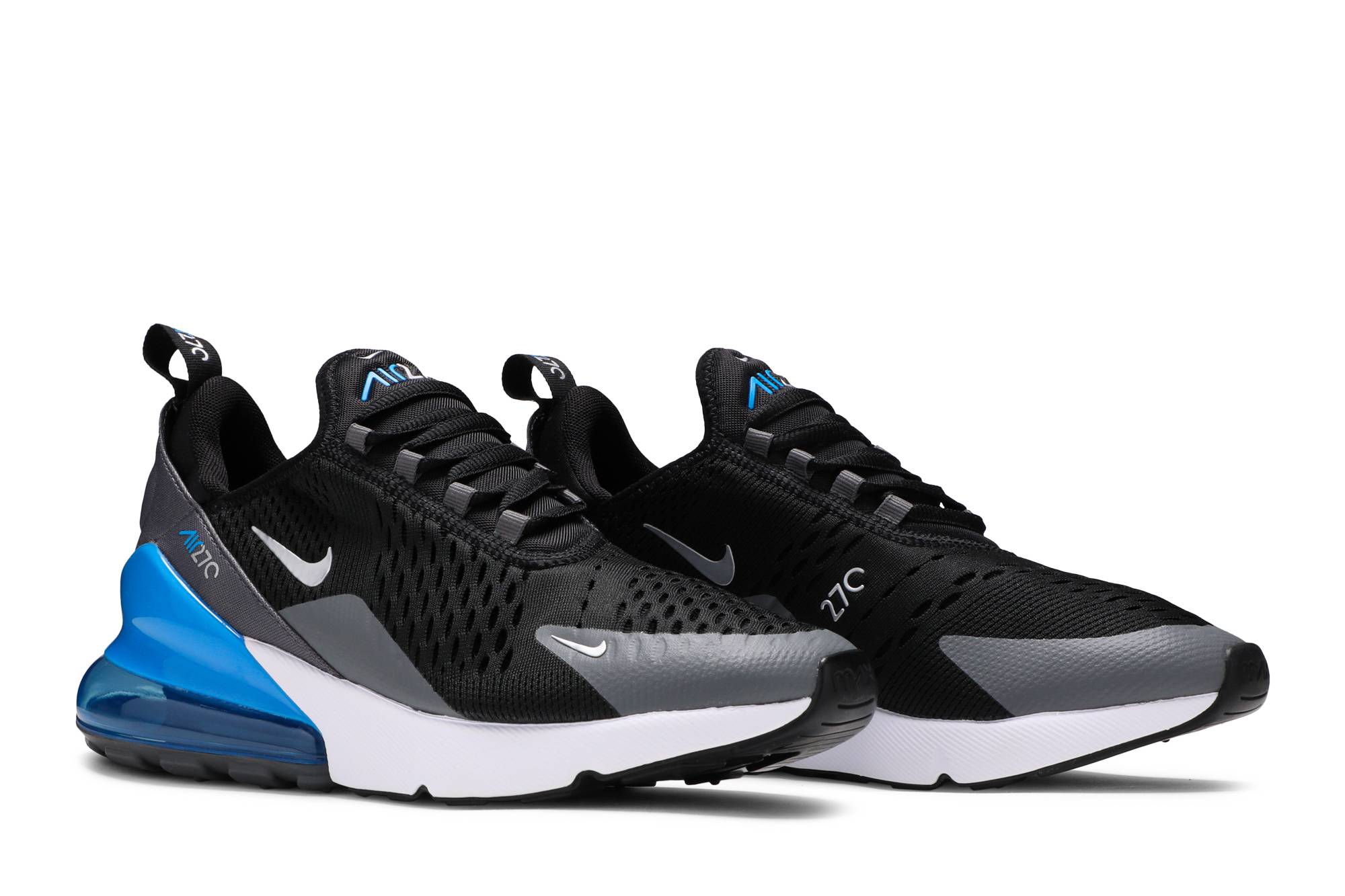 Cheap (JR) Nike Air Max 270 'Hitam Biru Foto Terang' DC9199-002