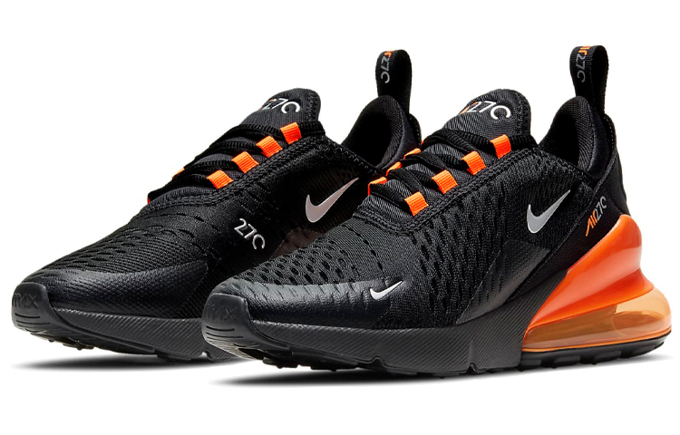 Lookbook (JR) Nike Air Max 270 'Hitam Total Oranye' DC9199-001