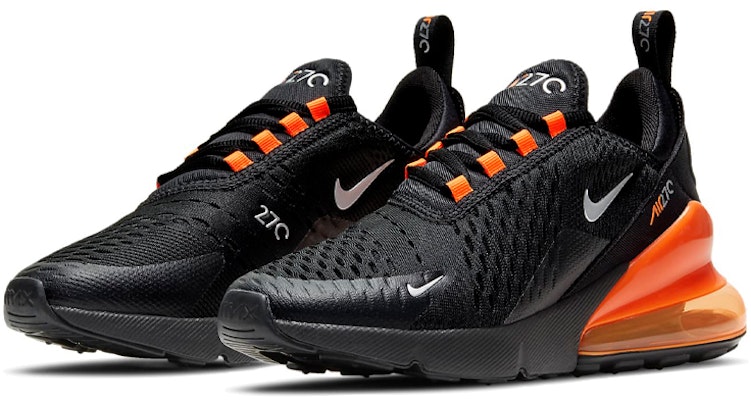 (JR) Nike Air Max 270 'Hitam Total Oranye' DC9199-001 Lookbook (JR) Nike Air Max 270 'Hitam Total Oranye' DC9199-001