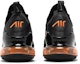 Details for (JR) 나이키 에어맥스 270 '블랙 토탈 오렌지' DM3208-001