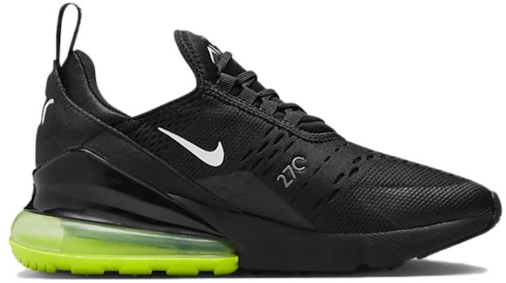 耐吉 Air Max 270 減震防滑 低筒 運動休閒鞋 GS 黑綠 Order 耐吉 Air Max 270 減震防滑 低筒 運動休閒鞋 GS 黑綠